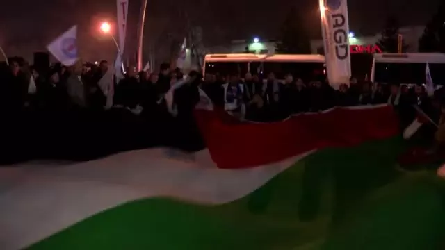 Ankara'da tek taraflı 'yüzyılın anlaşması'na protesto