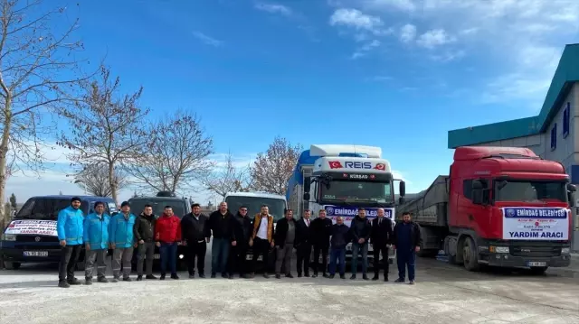Emirdağ'dan, Elazığ ve Malatya'daki depremzedelere yardım Emirdağ'dan, Elazığ ve Malatya'daki depremzedelere yardım