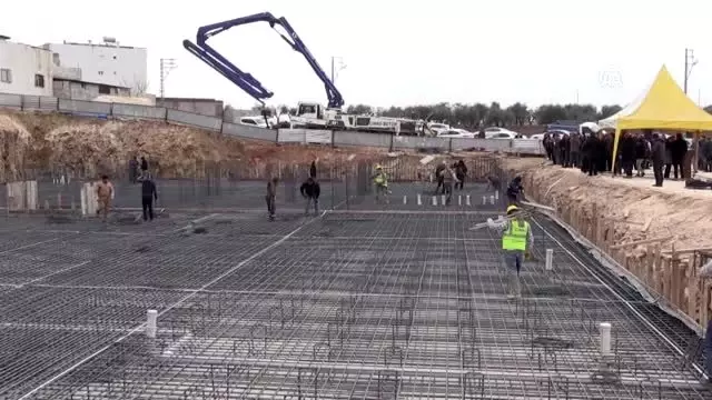 Hayırsever iş adamının Kilis'te yaptıracağı lisenin temeli atıldı