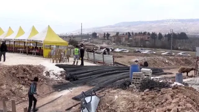 Hayırsever iş adamının Kilis'te yaptıracağı lisenin temeli atıldı