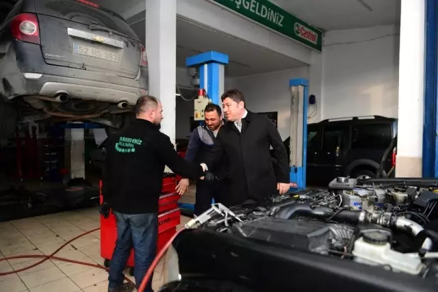 Altınordu'da alt yapıya neşter Altınordu'da alt yapıya neşter