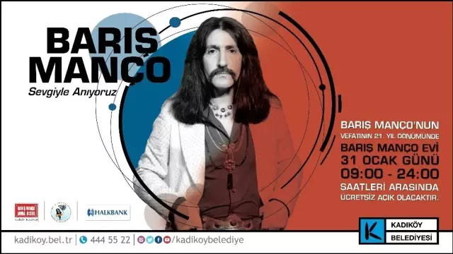 Barış Manço Kadıköy'de anılıyor
