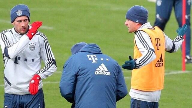 Bayern Münih antrenmanında Goretzka ve Boateng kavga etti