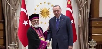 Cumhurbaşkanı Erdoğan, Türkiye Musevileri Hahambaşı Haleva'yı kabul etti