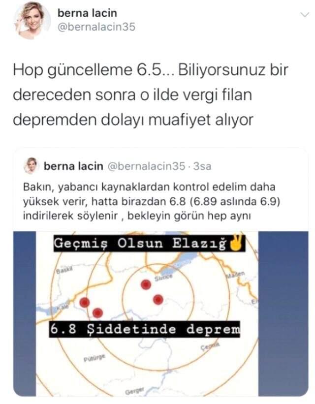 Deprem paylaşımları gündem olan Berna Laçin'in reklam anlaşması feshedildi