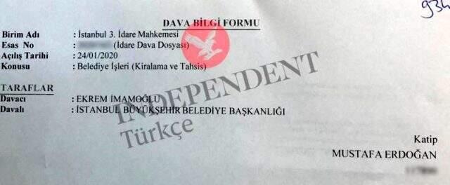 İmamoğlu, Meclis'te alınan imar değişikliği ve tahsis kararları nedeniyle İBB'ye dava açtı