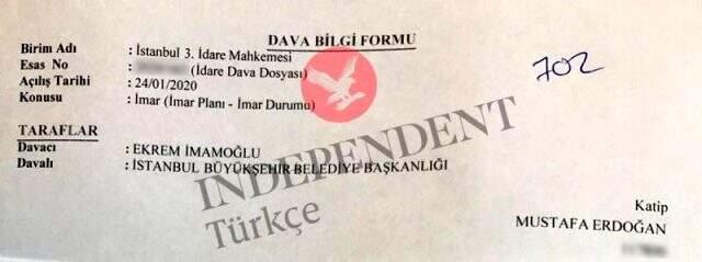 İmamoğlu, Meclis'te alınan imar değişikliği ve tahsis kararları nedeniyle İBB'ye dava açtı
