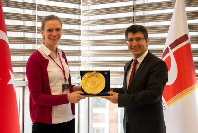 Rektör Taş, Erasmus misafirlerini ağırladı Rektör Taş, Erasmus misafirlerini ağırladı