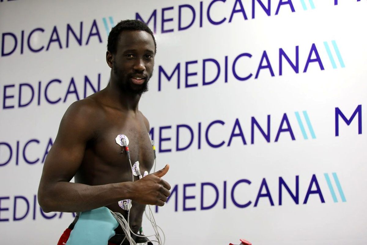Sivasspor'un transferi Camara, sağlık kontrolünden geçti