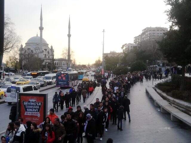 Vodafone Park'ta Sergen Yalçın izdihamı