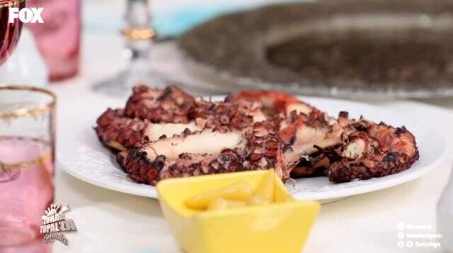 Zuhal Topal'la Sofrada'da bir ilk! Kaynanalar ahtapotu görünce kendinden geçti