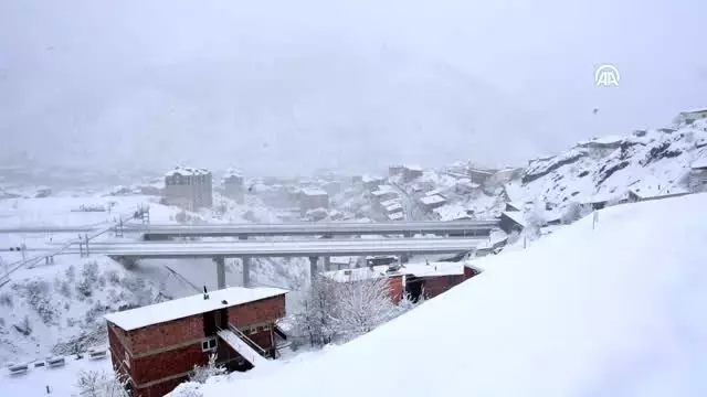 Gümüşhane'de kar yağışı Gümüşhane'de kar yağışı