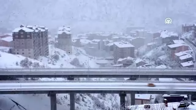 Gümüşhane'de kar yağışı Gümüşhane'de kar yağışı