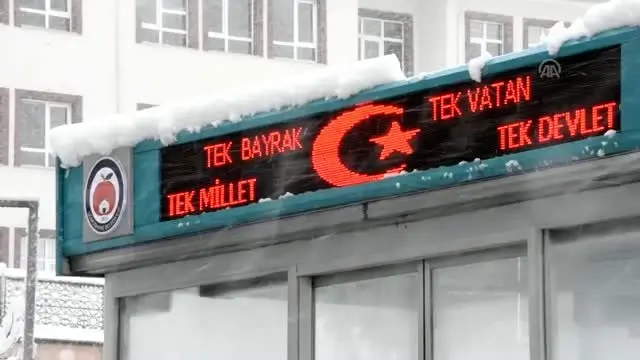Gümüşhane'de kar yağışı Gümüşhane'de kar yağışı