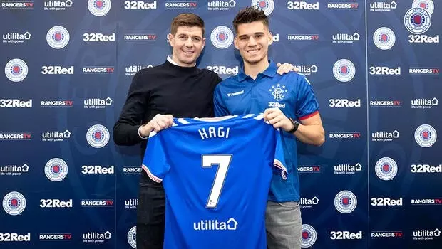 Ianis Hagi resmen Rangers'ta! Ianis Hagi resmen Rangers'ta!