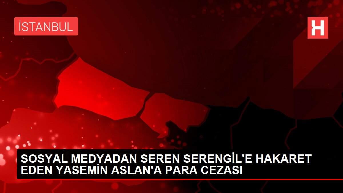 SOSYAL MEDYADAN SEREN SERENGİL'E HAKARET EDEN YASEMİN ASLAN'A PARA CEZASI SOSYAL MEDYADAN SEREN SERENGİL'E HAKARET EDEN YASEMİN ASLAN'A PARA CEZASI
