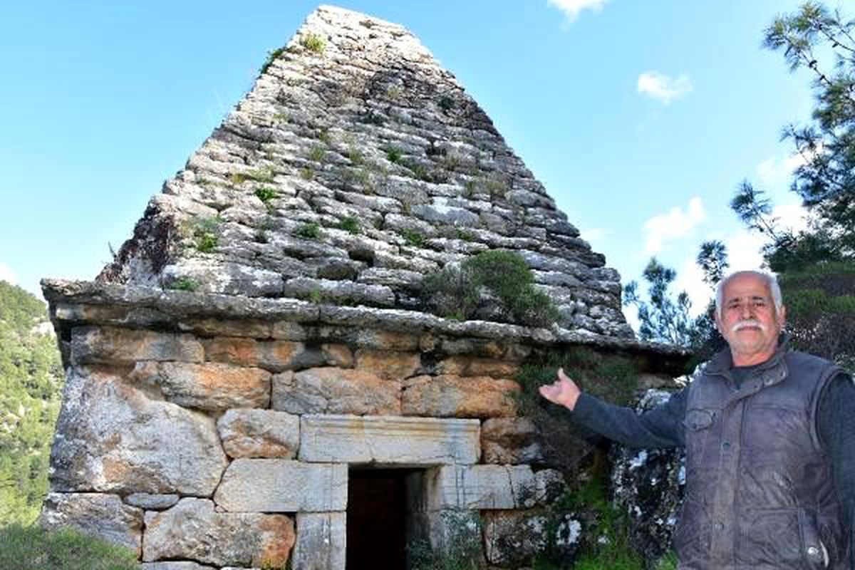 Yıllarca türbe sanılarak adak adandı, Roma döneminden kalma anıt mezar olduğu ortaya çıktı