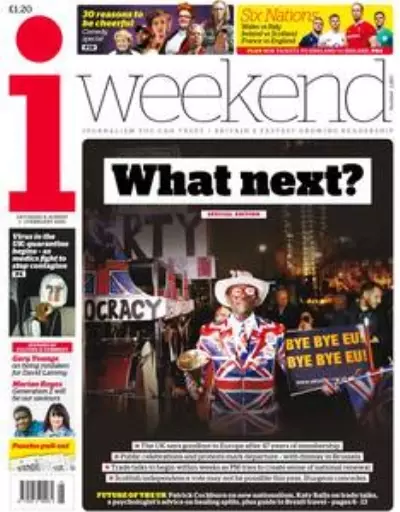 İngiliz halkı, Avrupa Birliği'nden çıkış anlamına gelen Brexit'i kutluyor.