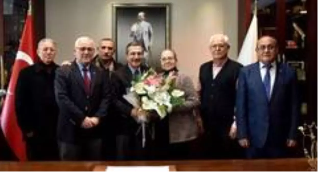 ETİ emeklilerinden Ataç'a ziyaret