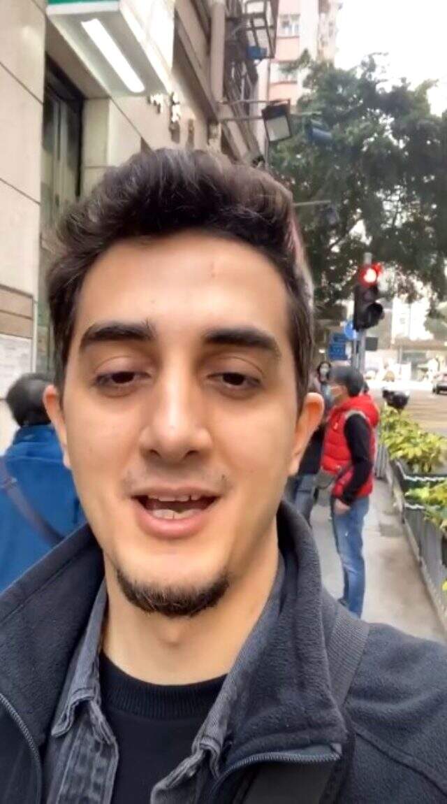 Ünlü YouTuber, koronavirüsü incelemek için Çin'e gitti