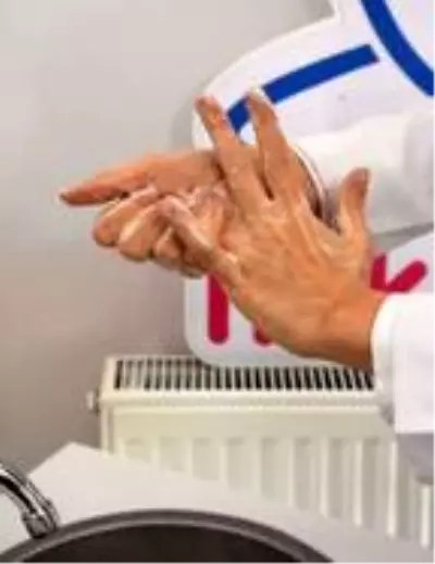 Virüsten korunmak için el hijyenine dikkat Virüsten korunmak için el hijyenine dikkat