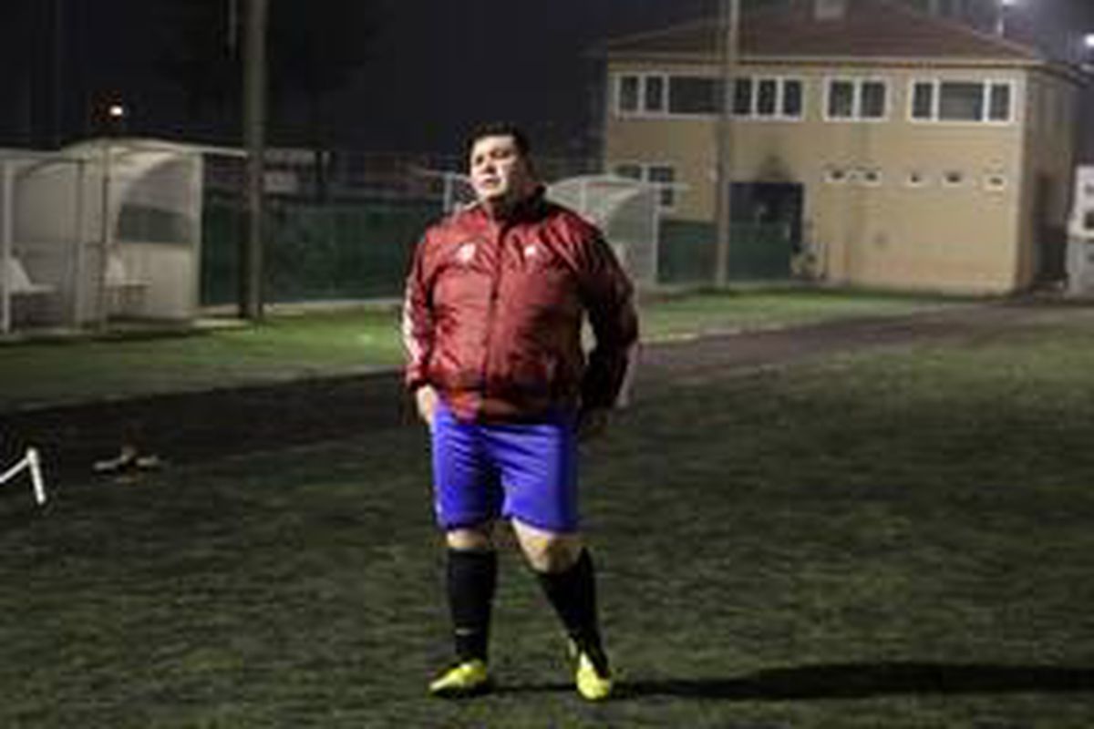 Amatör kümenin 130 kiloluk golcüsü: Hasan Kılıç