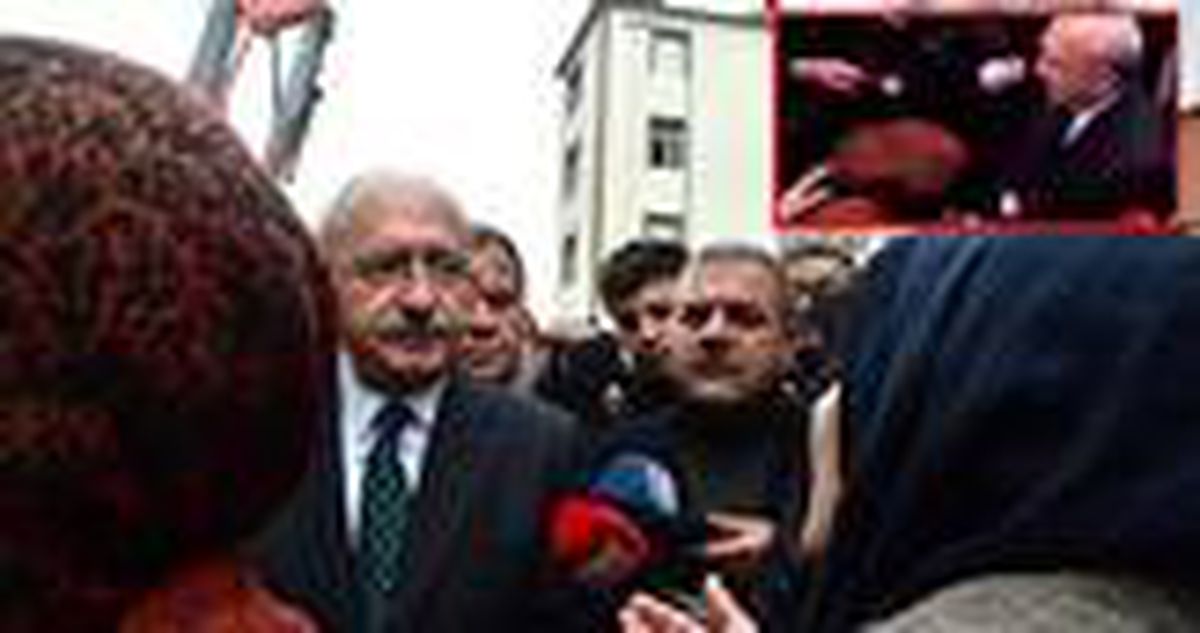 Deprem bölgesine giden CHP lideri Kılıçdaroğlu'nun zor anları