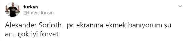 Dev maçın ardından Alexander Sörloth sosyal medyayı salladı