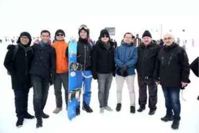 Endonezya heyeti Erciyes'e hayran kaldı Endonezya heyeti Erciyes'e hayran kaldı