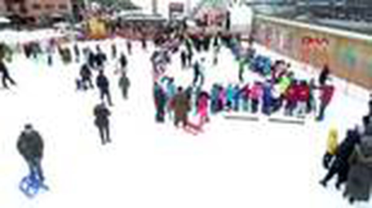 Erzurum palandöken'de stres atan öğrencilerin eve dönüşü başladı