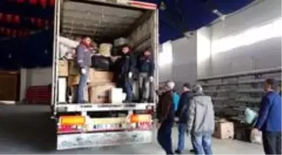 Isparta'dan depremzedelere 5.5 kilometrelik halı desteği Isparta'dan depremzedelere 5.5 kilometrelik halı desteği