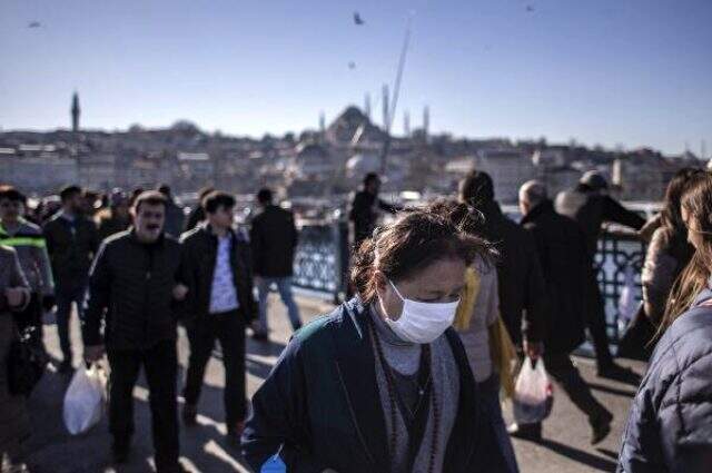 İstanbul'da korona virüsüne maskeli önlem