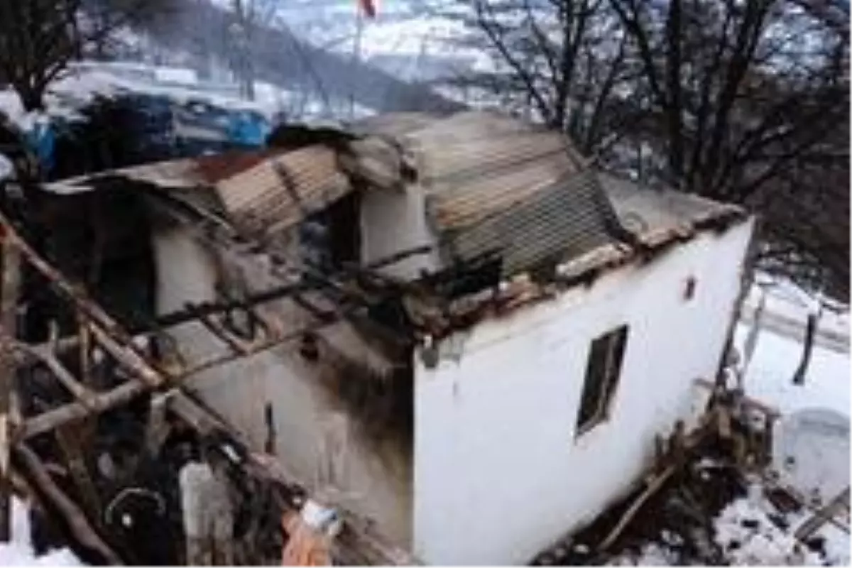 Ordu'da yangın: 1 ev kül oldu
