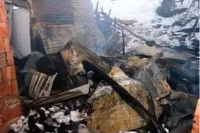 Ordu'da yangın: 1 ev kül oldu Ordu'da yangın: 1 ev kül oldu