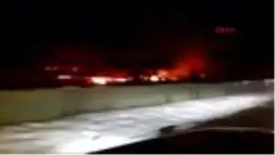Artvin kalorifer kazanı patladı, alevlerden aracını kurtarmak isteyen kadın yaralandı