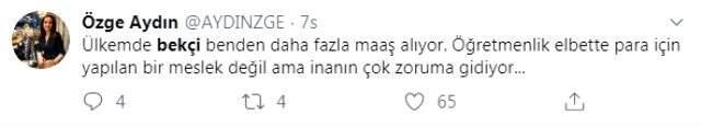 Bekçilerin aldığı maaş, sosyal medyada gündem oldu