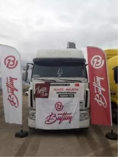 BUTTİM'den Elazığ'daki depremzedelere yardım BUTTİM'den Elazığ'daki depremzedelere yardım