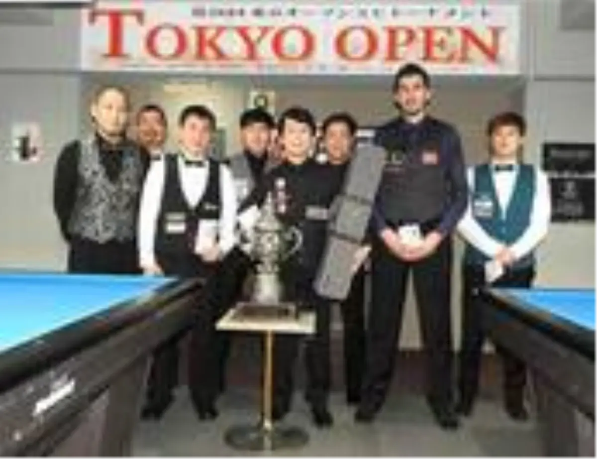 Düzceli Bilardocu Japonya'da 3. oldu