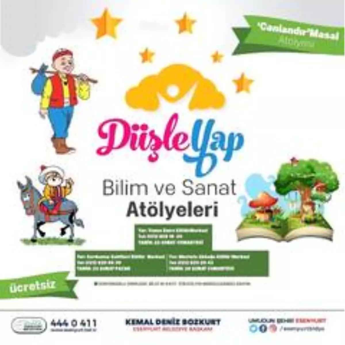 Esenyurtlu çocuklar bilim ve sanatla büyüyecek