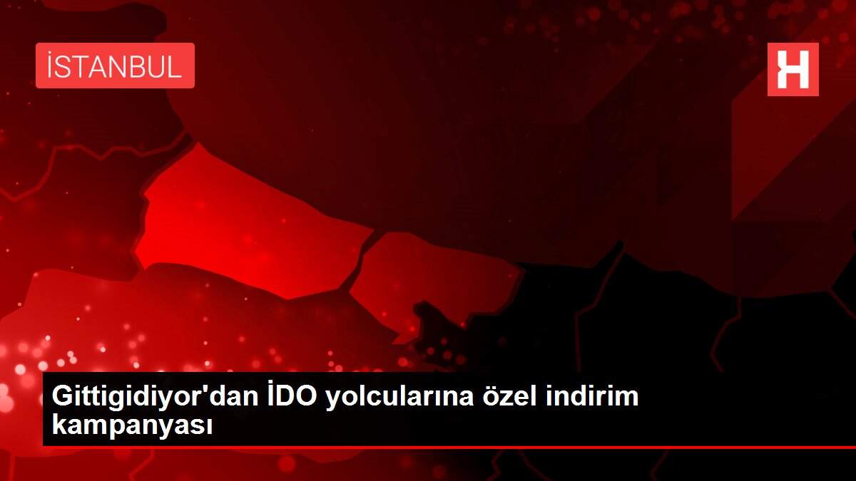 Gittigidiyor'dan İDO yolcularına özel indirim kampanyası