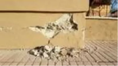 Manisa'da depremde zarar gören okulun bir bloğuna 'ağır hasarlı' raporu