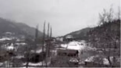 ’Sakin şehir’deki köylülerin kızak keyfi