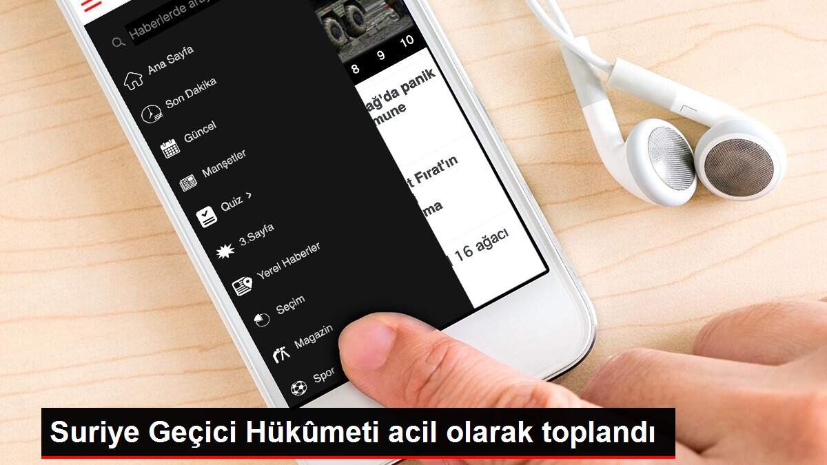 Suriye Geçici Hükûmeti acil olarak toplandı