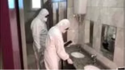 Ümraniye'de okullar virüslere karşı nano gümüş iyon teknolojisi ile dezenfekte edildi Ümraniye'de okullar virüslere karşı nano gümüş iyon teknolojisi ile dezenfekte edildi
