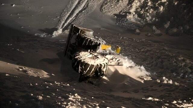 Çığ altından kendi çabalarıyla kurtulan operatör: Minibüsü aradım ancak bulamadım