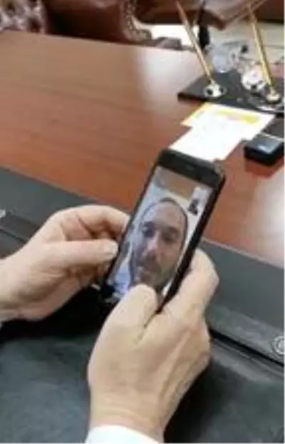 Gazi Korkmaz'a, Başkan Cengiz'den geçmiş olsun telefonu