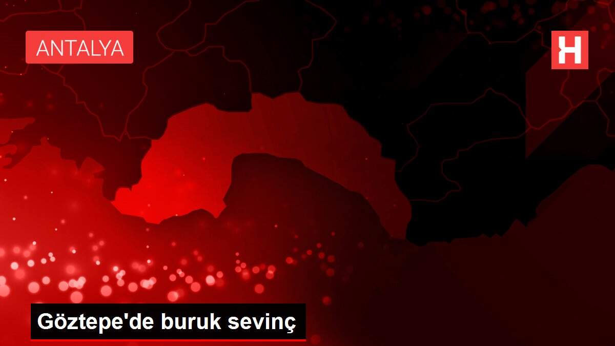 Göztepe'de buruk sevinç