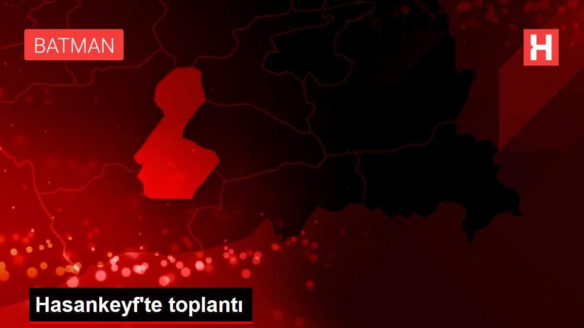 Hasankeyf'te toplantı
