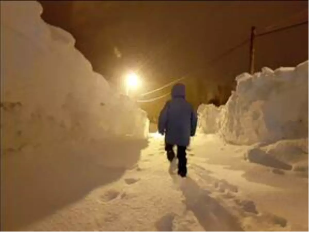 Karlıova'da kar yağışı nedeniyle okullar yarın da tatil edildi
