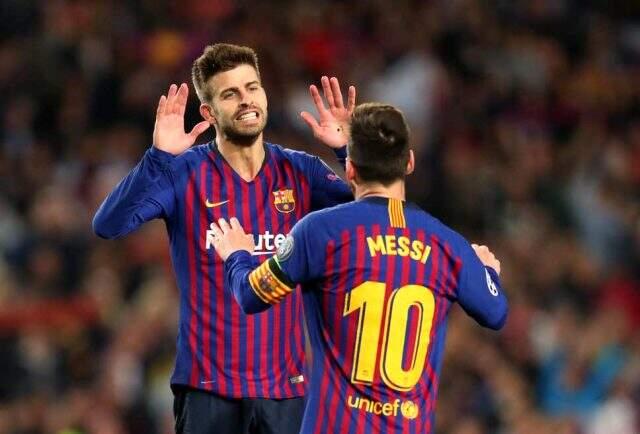 Lionel Messi, antrenmanda Pique ile tartıştı